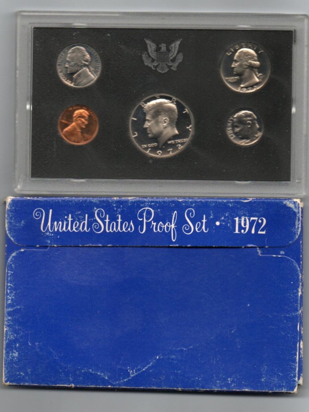1972-S US Mint Proof Set... 5 Coins... In Original Packaging